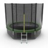 Фото 2 - EVO JUMP External 10ft (Green) + Lower net. Батут с внешней сеткой и лестницей, диаметр 10ft (зеленый) + нижняя сеть.