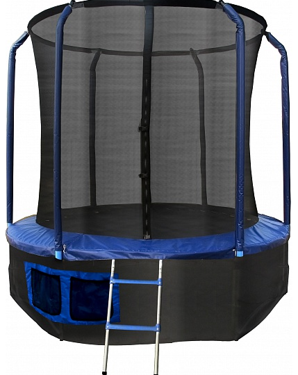 Фото 7 - Батут Eclipse space 8 ft с защитной сеткой.
