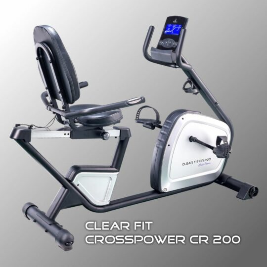 Фото 10 - Горизонтальный велотренажер Clear Fit CrossPower CR 200.