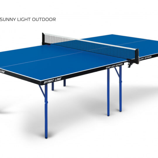 Фото 4 - Теннисный стол всепогодный START LINE Sunny Light Outdoor Blue.