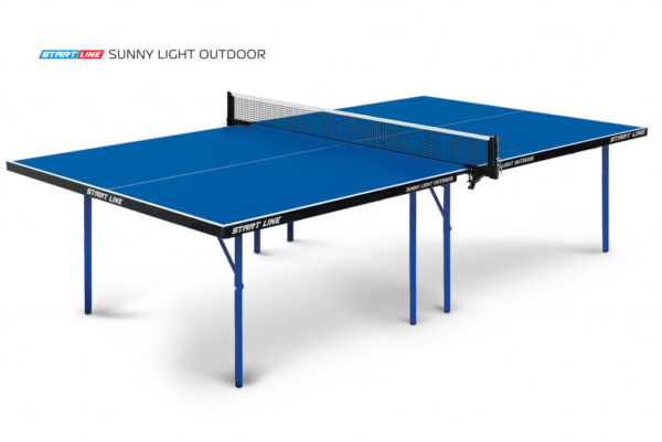 Фото 1 - Теннисный стол всепогодный START LINE Sunny Light Outdoor Blue.